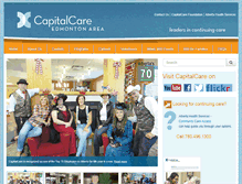 Tablet Screenshot of capitalcare.net